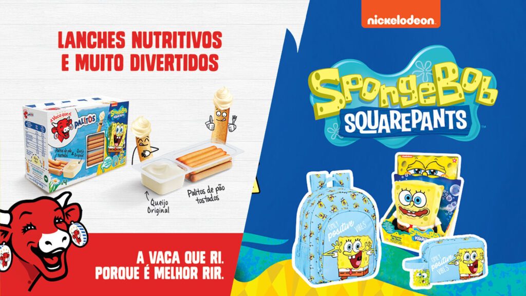 Para os fãs d’A Vaca que ri e SpongeBob, temos boas notícias!