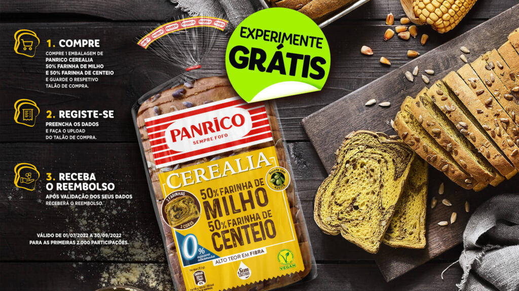Prove grátis Panrico com o apoio da Sogec